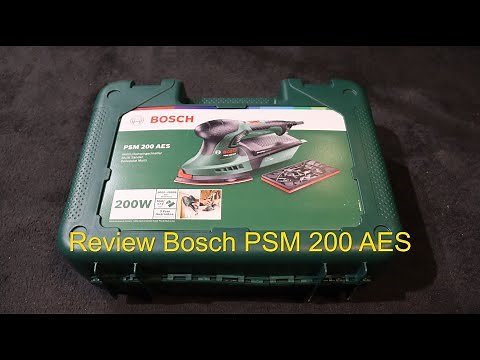 Review Bosch Multischleifer PSM 200 AES