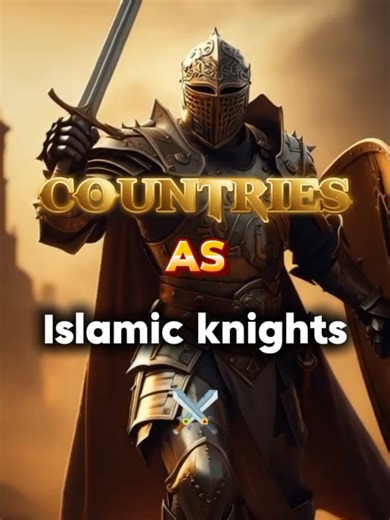 Transforming Countries into Islamic Knights ⚔️🌍