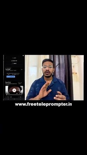 FREE AI Teleprompter for YouTubers & Reels Creators 🚀