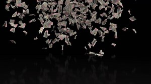 Premium stock video - Newspapers fall news paper tabloid journalism headline story press paparazzi 4k