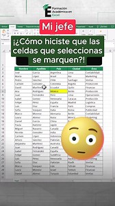 54K views · 1.2K reactions | Subraya lo que seleccionas en Excel automáticamente ✅ #excel #exceltutorial #exceltips #formacionacademicaexcel #trucosexcel | FAE - Formación Académica Excel | Facebook