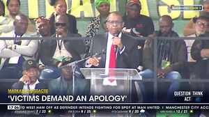 14K views · 254 reactions | Advocate Dali Mpofu says those who were behind the Marikana massacre should be held accountable. Mpofu says the victims and families deserve a proper apology. Police shot dead 34 striking miners on this day in 2012. #DStv403 | eNCAnews | Facebook
