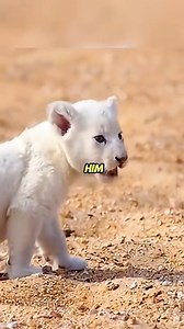 This baby lion was born pure white — a rare and heart melting miracle of nature 🦁🤍 #WhiteLion #BabyLion #RareAnimals #Heartwarming #WildlifeStory #AnimalFacts #FBReels | Geographical Beauty