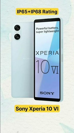 Sony Xperia 10 VI 😲 Small Phone, Big Battery! 🔋📱