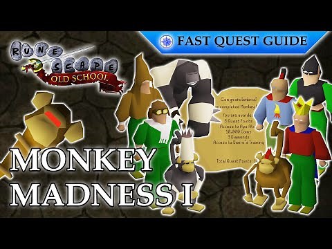 Monkey Madness 1 Quest | OSRS Quality Quick Guide [2025]
