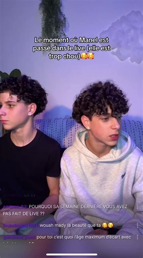 Manel's Adorable Live Appearance with Twins