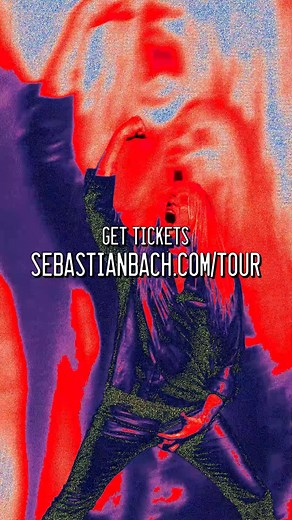 Who's excited to see Sebastian play his new music live? Remember to get your tickets to rock with Bach at the link below! https://www.sebastianbach.com/tour - Team Baz 🤘 | Sebastian Bach
