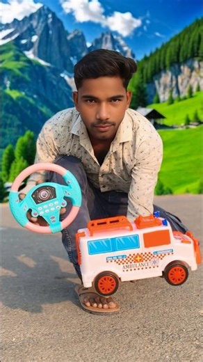 New Remote control Ambulance car unboxing 😱#viralvideo