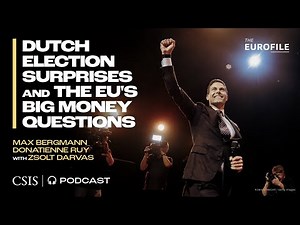 Dutch Election Surprises and the EU’s Big Money Questions