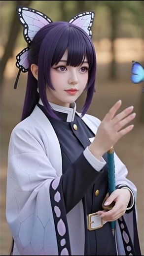 Demon Slayer in Real Life ❤️✨ #demonslayer #demonslayeredit #anime