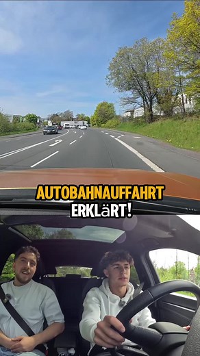 Wie fährt man auf die Autobahn drauf? @Semih1811 erklärt es dir kurz und knapp 😃. Das ganze Video gibt es übrigens auf YouTube 🧡 #fahrprüfung #fahrschule #führerschein #autobahn #autofahren