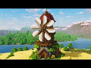 Minecraft | How to build a Windmill | Tutorial 🏡