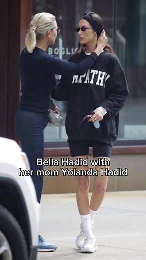 Bella Hadid Spends Quality Time with Mom Yolanda Hadid in New York