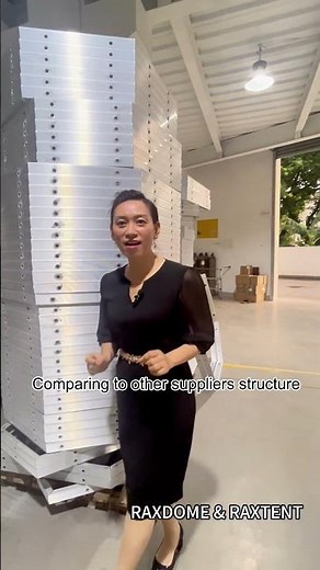 Why is the RAXDOME glass dome tent stronger than others