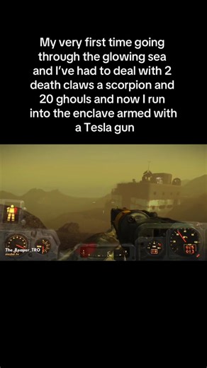 Intense Tesla Canon Fallout 4 Battle in Glowing Sea