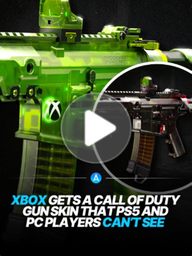 Xbox players are getting an exclusive translucent green gun skin in Call of Duty, but the exclusivity goes further than simply limiting who can equip it. When an Xbox player uses the skin online, players on PS5 and PC will reportedly see the same weapon with a grey appearance instead. Only Xbox users will be able to see the distinctive green version. The unusual platform-exclusive cosmetic gives Xbox players a visual perk that won't be visible to opponents playing on other platforms. #news #gami