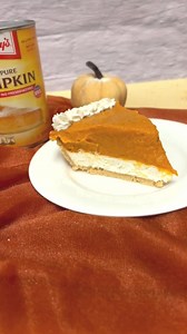 3.9K views · 36 reactions | Double Layer Pumpkin Pie  不 This recipe...