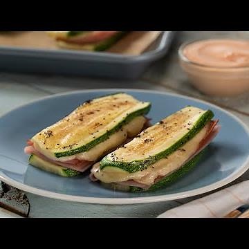 Sándwich de Calabacita con Jamón y Queso | kiwilimón recetas