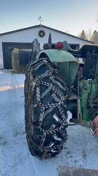 John Deere 710 Winter Cold Start