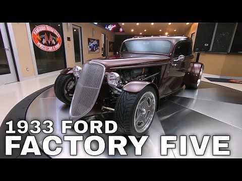1933 Ford Roadster Factory Five Hot Rod For Sale