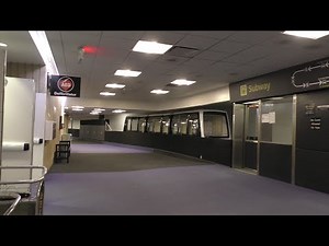 Exploring the Basement Subway System of Houston International Airport!