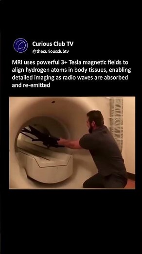 The Power of 3 Tesla Magnets - Medical Marvel #medicaltechnology ‪@CuriousClubTV‬