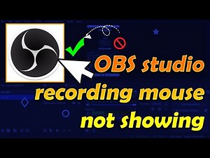 OBS Studio Mouse Cursor Not Showing? Fix It Now! Easy Solution! Problem Solved!