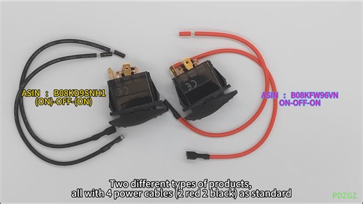 Watch Momentary ON Off ON Rocker Switch Control DPDT DC 12V or 24V on Amazon Live