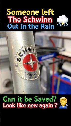 Is it worth restoring 🤔1981 Schwinn Le Tour #schwinnbikes #bicycle #bikelife #cycling #automobile