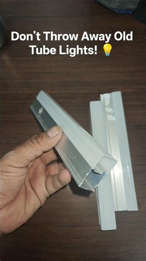 Reuse not working tube light and convert into 12V LED Light