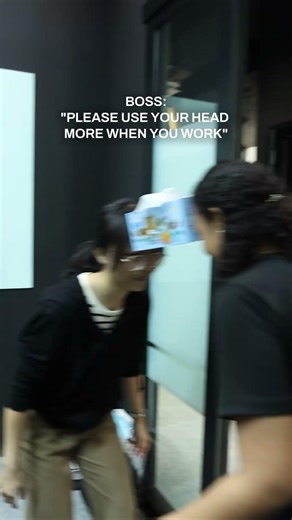 POV boss asks to use your head to work
