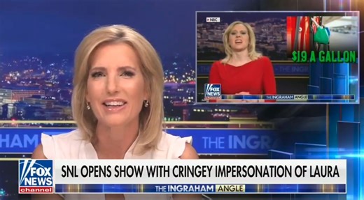 Laura Ingraham Responds to SNL Skit By Doing Impression of Kate McKinnon Doing Impression of Laura Ingraham