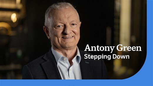 Antony Green sits down with Leigh Sales to look back on ABC career