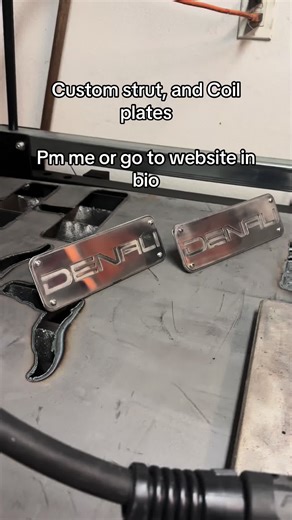 Custom Strut and Coil Plates for Your Truck