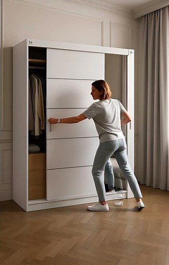 Brand New Sliding Door Wardrobe – stylish, spacious, and perfect for any bedroom!