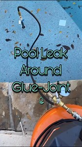 Customer had their pool re-plastered and some of the glue-joints weren’t glued in properly. 🫧 ...#pool #pools #poolday #poolowner #poolowners #pooltech #technician #pooltechnician #leak #pooleak #leakdetection #swim #swimming #swimmingpool #spa #spaday #spalife #foryou #fyp #water | Pool Leak Locator