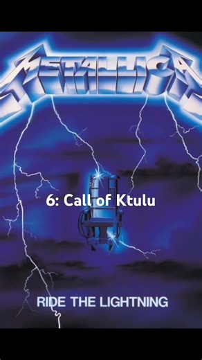 Ranking the Greatest Songs from “Ride the Lightning