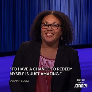 5.9K views · 125 reactions | On this week's episode of Inside Jeopardy!: Michael and Sarah take a look back at this week in Jeopardy! history, 22 years ago, when the Clue Crew was first introduced. Then, they discuss last week’s game highlights and Sarah speaks with Deanna Bolio after becoming our Second Chance Champion. | Jeopardy! | Facebook