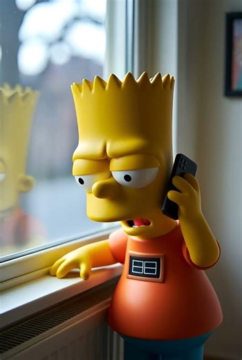 Bart Simpson calls 911. #funnyshorts #thesimpsons