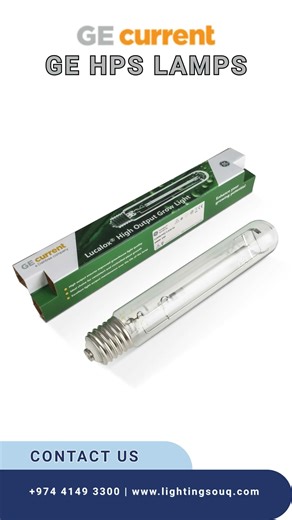 GE HPS Lamps: Powerful Lighting in Action!