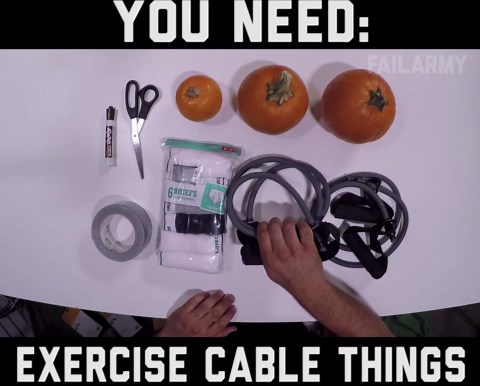 How to make a pumpkin launcher