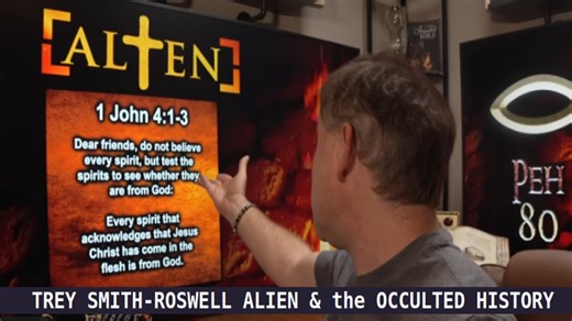 TREY SMITH- ROSWELL ALIEN & the OCCULTED HISTORY - God in a Nutshell 10 10 2025