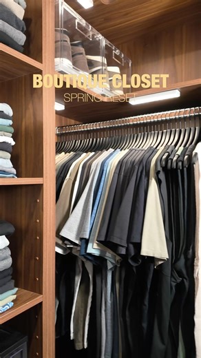 Closet Boutique Spring Reset | Swapping Out Winter for Spring #closetorganization #springreset