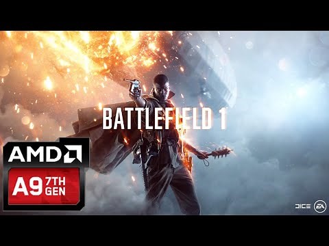 Battefield 1 test on AMD A9-9425 With Radeon R5 Graphics (Low End PC)
