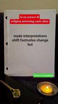 Ai breaks down science vs religion #spirituality #sovereignty