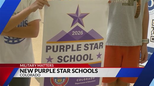 21 Southern Colorado schools earn Purple Star designation for military family support