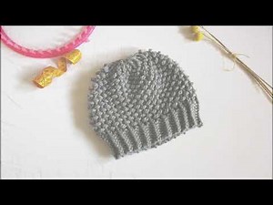 Cómo tejer con telar un gorro anidado (Tutorial DIY)