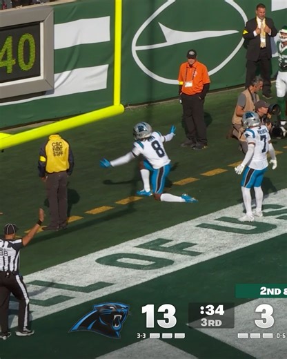 512K views · 4.4K reactions | Jaycee Horn caught a one-handed interception in Week 7 﫨 | NFL | Facebook