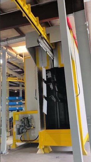 High Efficiency Automated Powder Coating Booth System