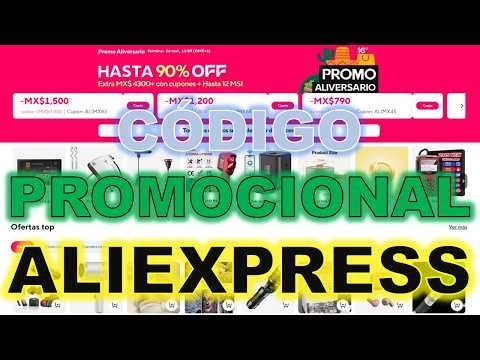 Código Promocional de AliExpress Promo Aliversario, | Cupón de Descuento AliExpress Marzo 2026